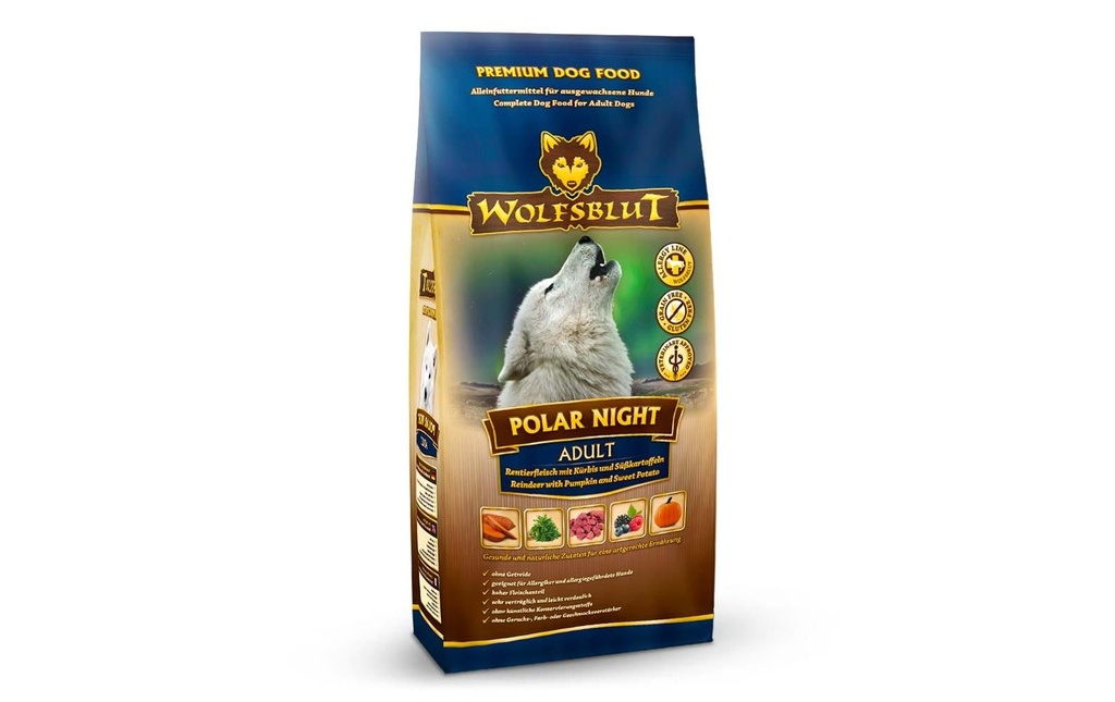 Wolfsblut Alimentation sèche Dog Polar Night Adulte, 12.5 kg