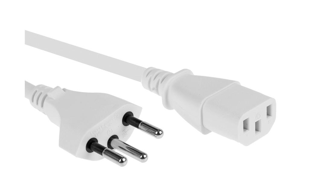 FURBER.power Câbles d’alimentation C13-T12 10 m Blanc
