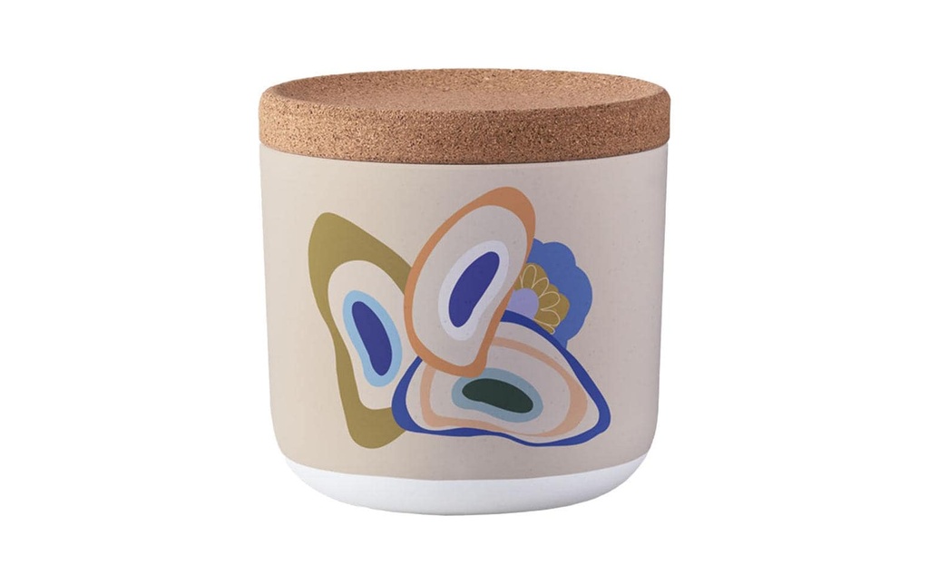 BioLoco Boîte à provisions Éclat de couleurs S, 0.57 l, Beige