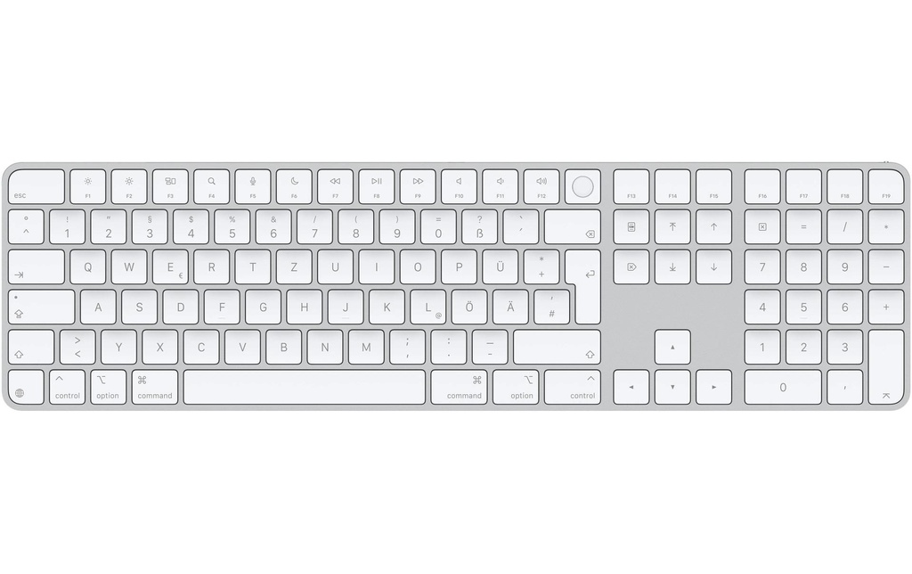 Apple Magic Keyboard avec Touch ID et pavé numérique (DE Layout)