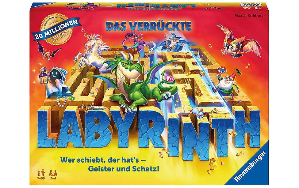 Ravensburger Jeux pour la famille Das verrückte Labyrinth – Neuauflage 2021