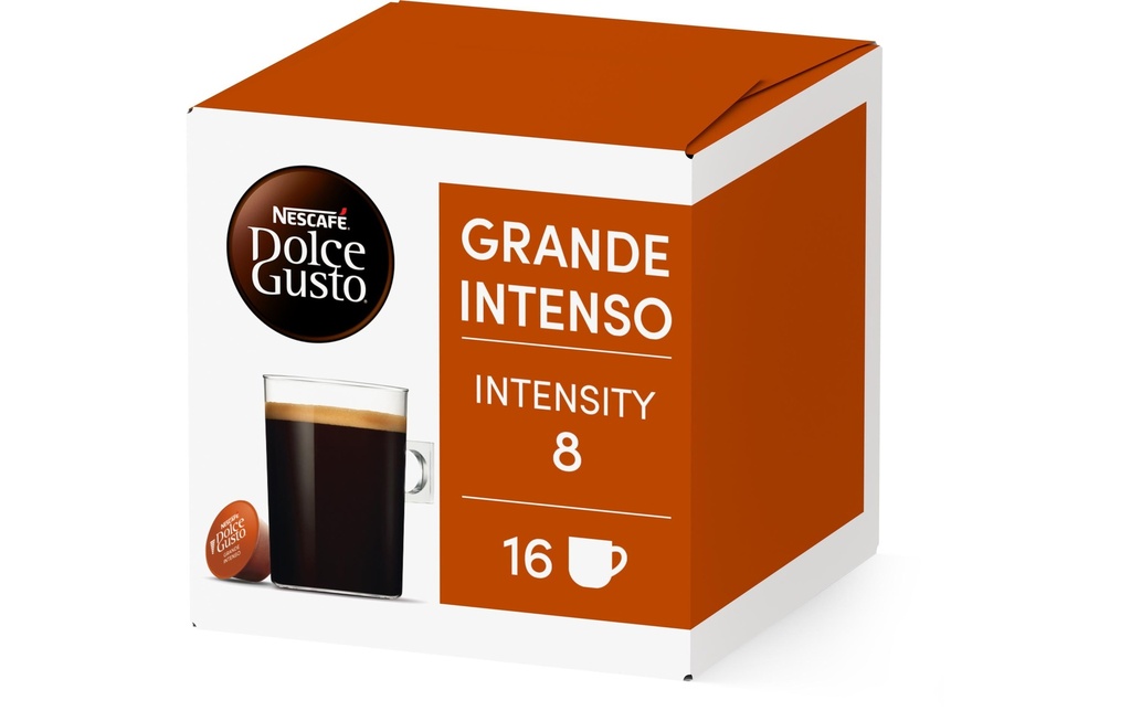 Nescafé Capsules de café Dolce Gusto Grande Intenso 16 pièces