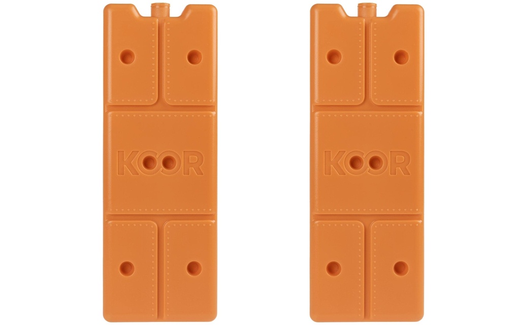 KOOR Élément de refroidissement Arctico M, Double pack Arancia