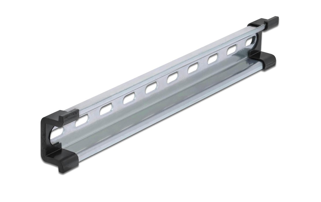 Delock DIN Rail 35 x 15 mm, 25 cm en acier