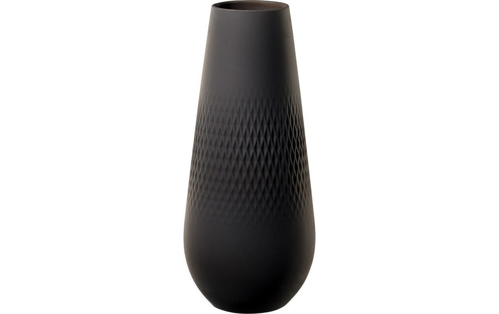 Villeroy & Boch Vase Collier noir Carré No.3 Noir