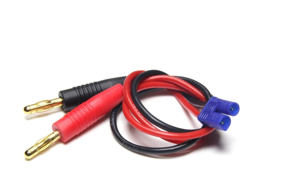 EP Câble chargeur Fiche banane de 4 mm zu EC2