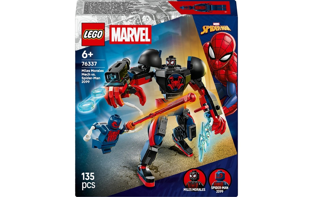 LEGO® Marvel Le robot de Miles Morales contre Spider-Man 2099 76337