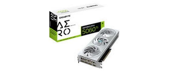 Gigabyte Carte graphique GeForce RTX 5060 Ti AERO OC 8G