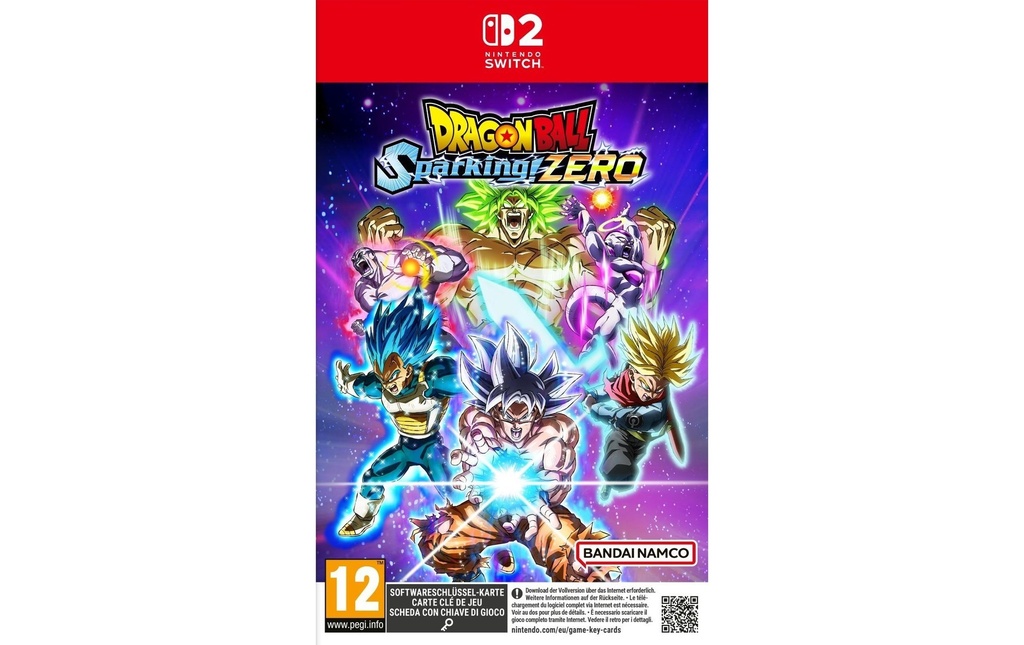 Bandai Namco Dragon Ball Sparking Zero (Carte de jeu)