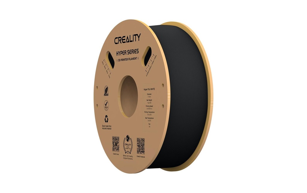 Creality Filament PLA Hyper, Noir, 1.75 mm, 1 kg