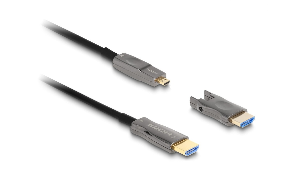 Delock Câble optique 5 in 1 HDMI, 20 m, 8K 60 Hz, active