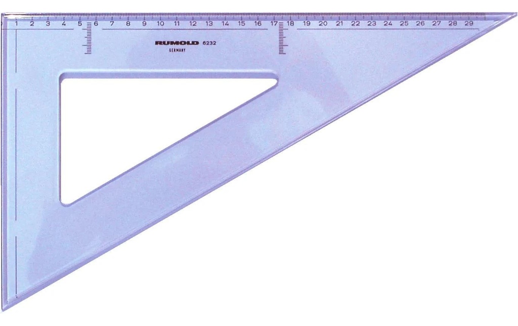Rumold Équerre 60°, 25 cm