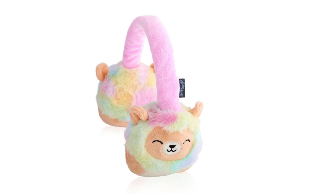 Squishmallows Casque pour enfants Leonard Bluetooth Vert clair/Rose clair