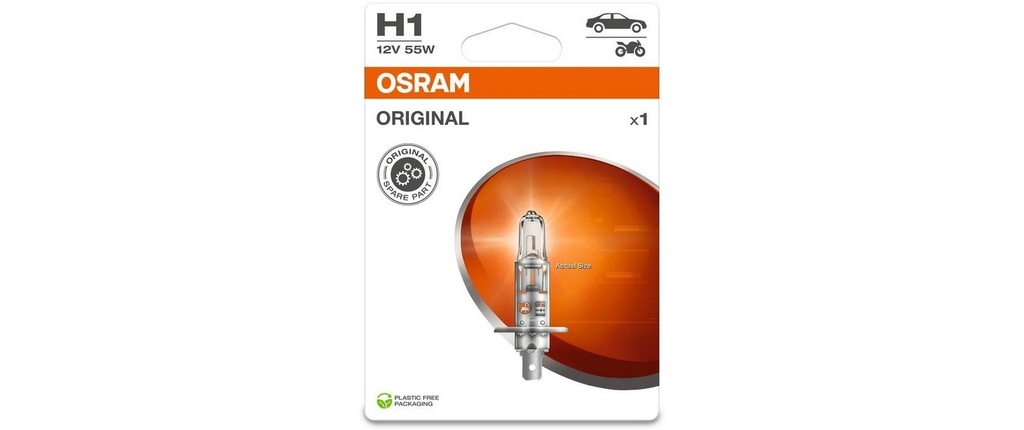 OSRAM H1 ORIGINAL LINE 12 V VOITURE