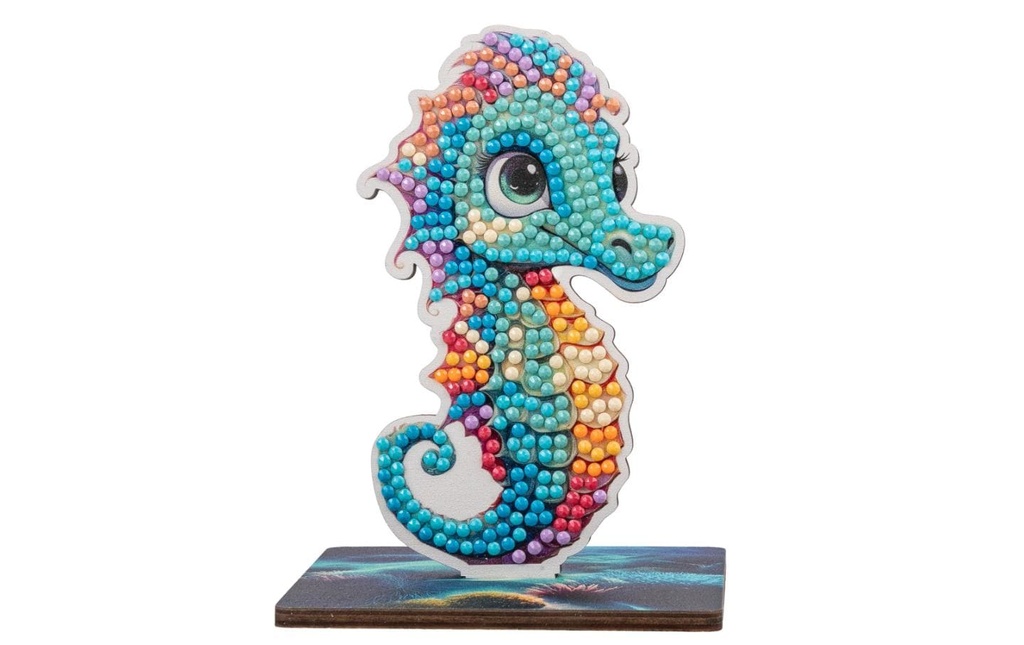 CRAFT Buddy Kits de bricolage Seahorse Crystal Art Wildlife Buddies