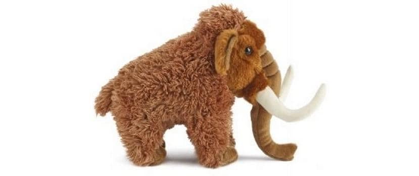 Living Nature Peluche Woolly Mammut medium 18 cm