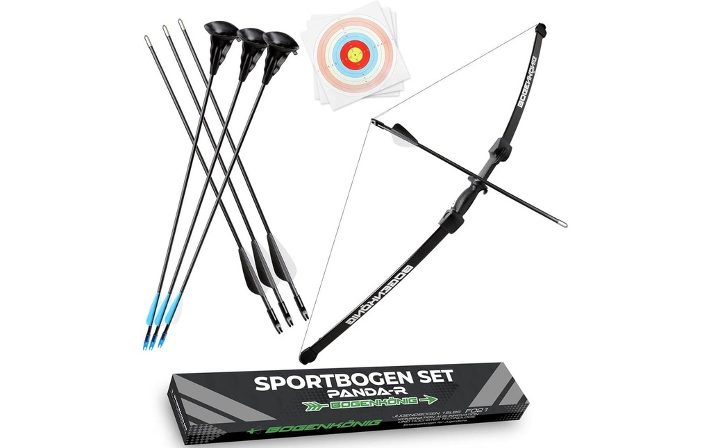 Bogenkönig Kit de tir à l'arc 15 lbs