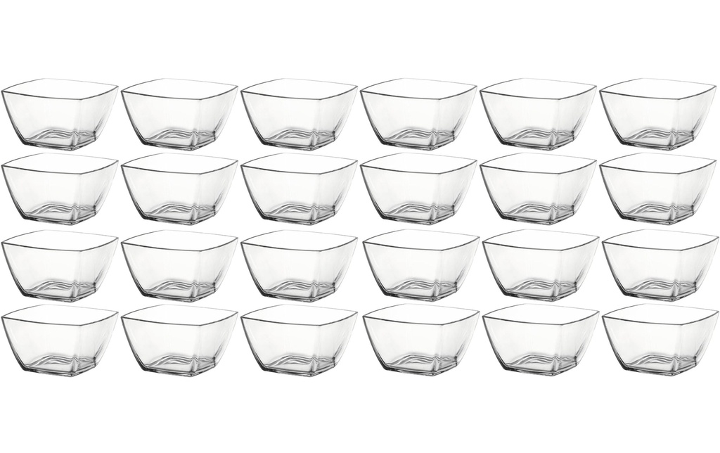 Montana Coupe Carre 12.5 x 12.5 cm, 24 Pièce/s, Transparent