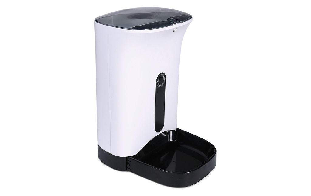 SwissPet Distributeur de nourriture avec la caméra i102, 4.3 l, Blanc