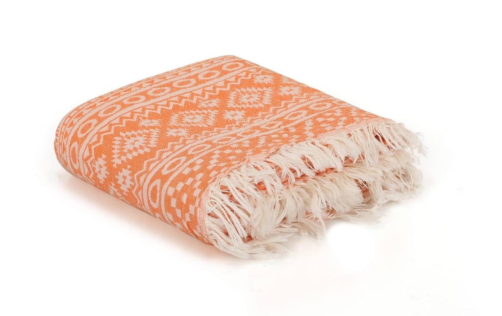 Foutastic Serviette de plage Cicim Orange