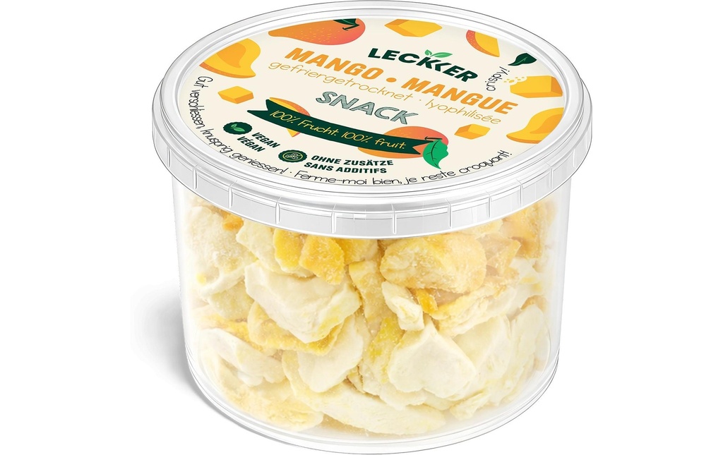 SicherSatt Snack à la mangue lyophilisé 40 g