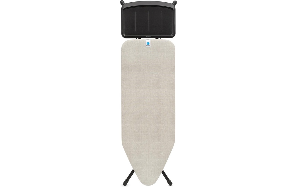 Brabantia Planches à repasser avec repose-fer à vapeur Denim Grey 124 x 45 cm