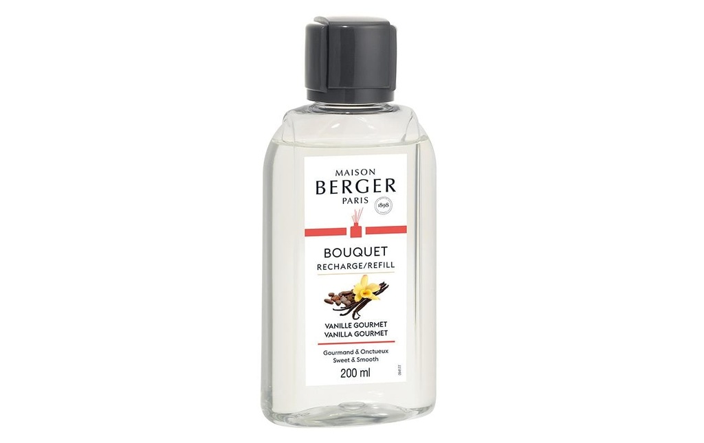 Maison Berger Bâtonnets parfumés Recharge Vanille Gourmet 200 ml