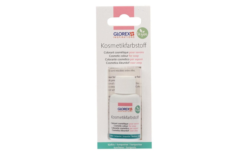 Glorex Colorant cosmétique 20 ml, Turquoise