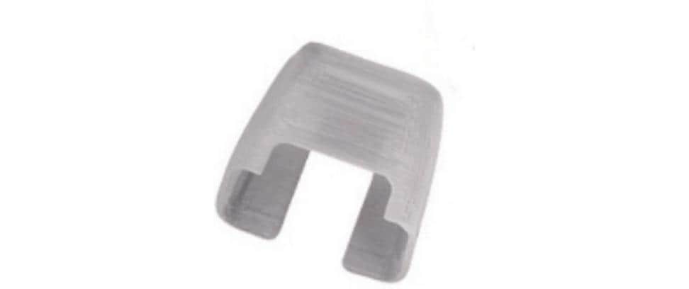 R&M Clip Niveau de sécurité 1 Connecteur RJ45 IP20 Gris 20 Pièce/s
