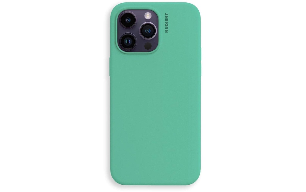 Nudient Coque arrière Base Case 14 Pro Max Mint Green