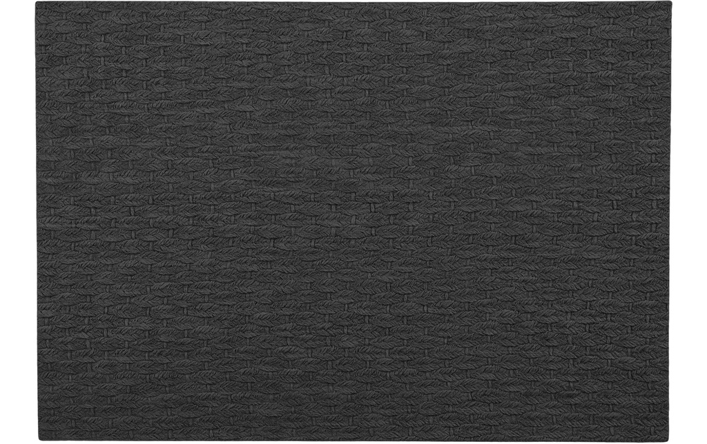 Tiseco Set de table Arbin 33 cm x 45 cm, Gris foncé