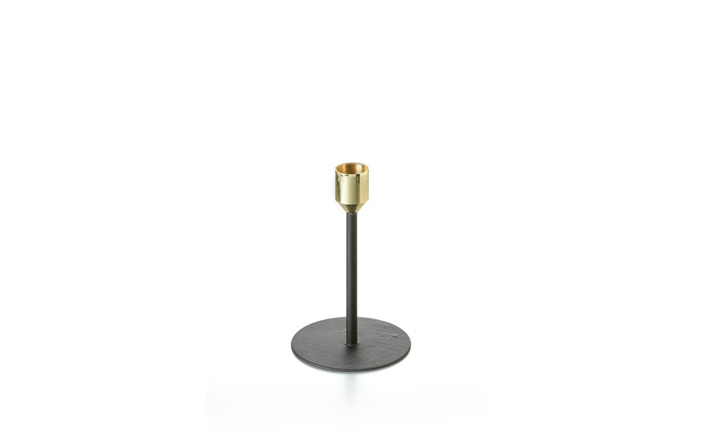 balthasar Chandelier Vogue 15 x 8 cm, Doré/Noir