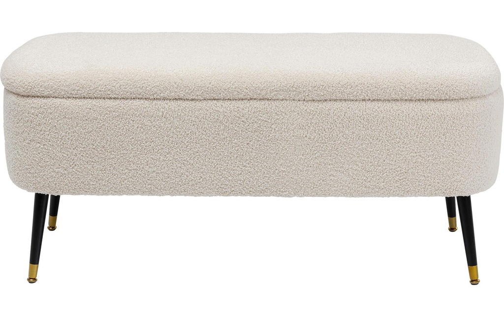 Kare Coffre-siège Rico 109 cm, blanc