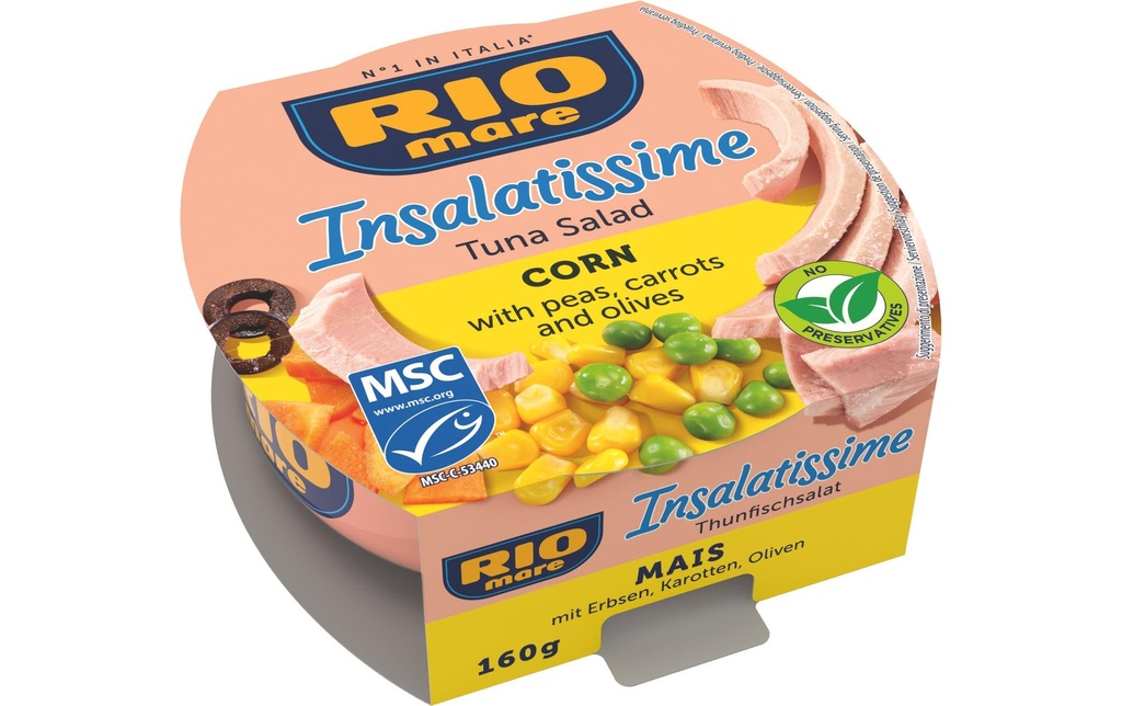 RIO MARE nsalatissime mais/thon 160g (160 pces)