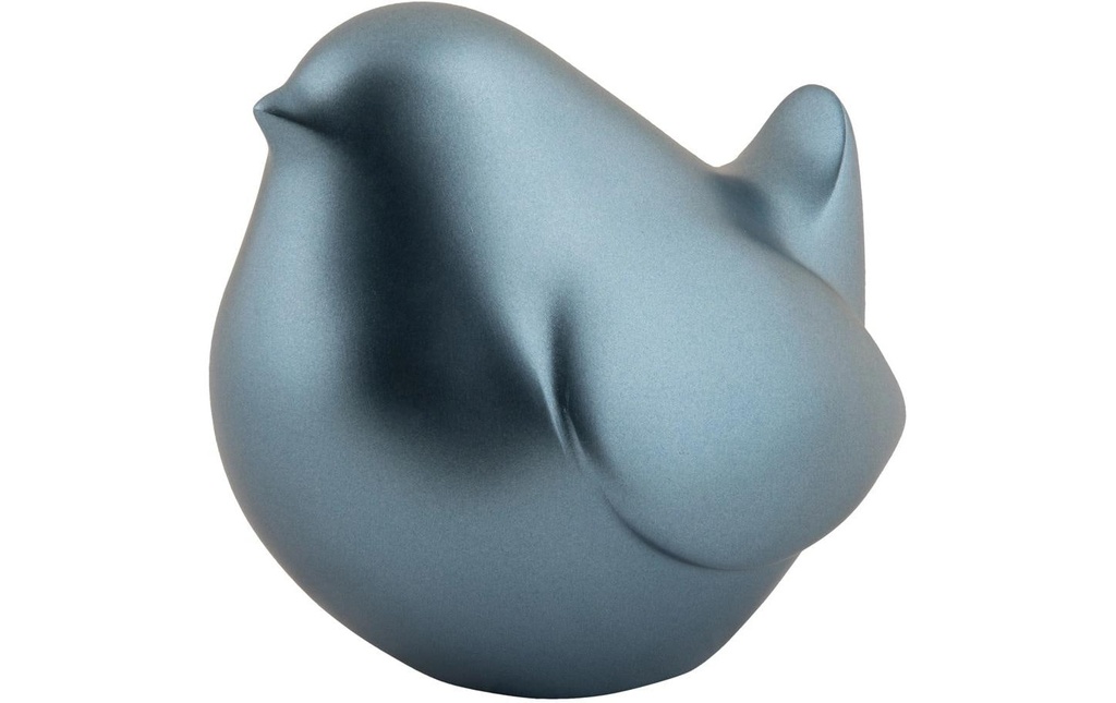 present time Objet à exposer Fat Bird Bleu foncé Métallique