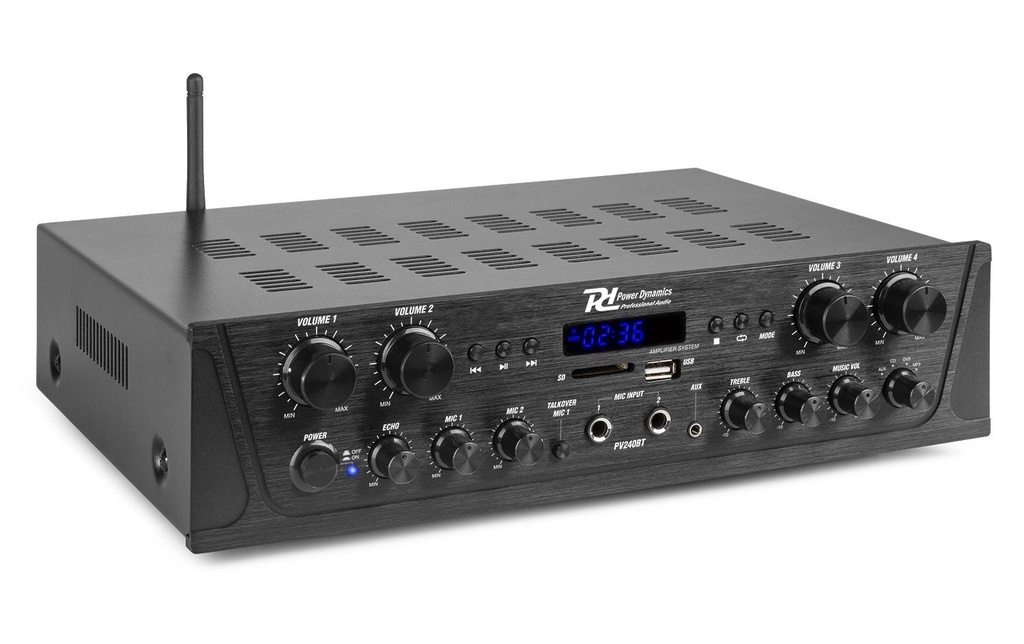 Power Dynamics Amplificateur pro PV240BT