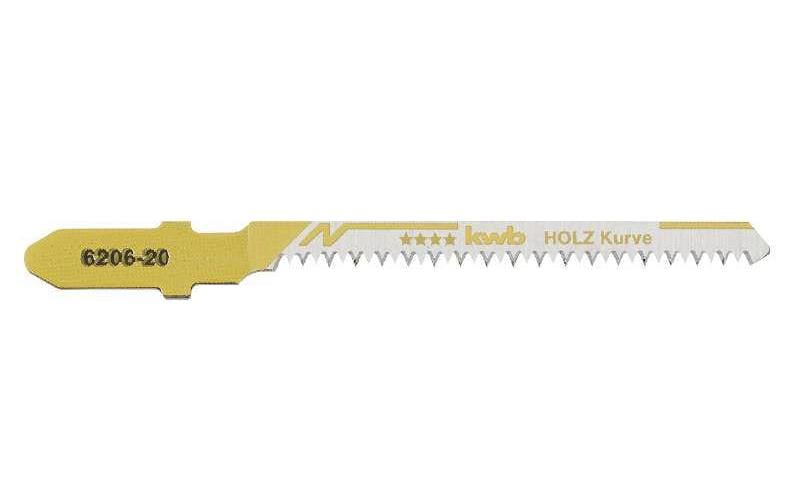 kwb Jeux de lames de scie sauteuse Jigger Star K bois