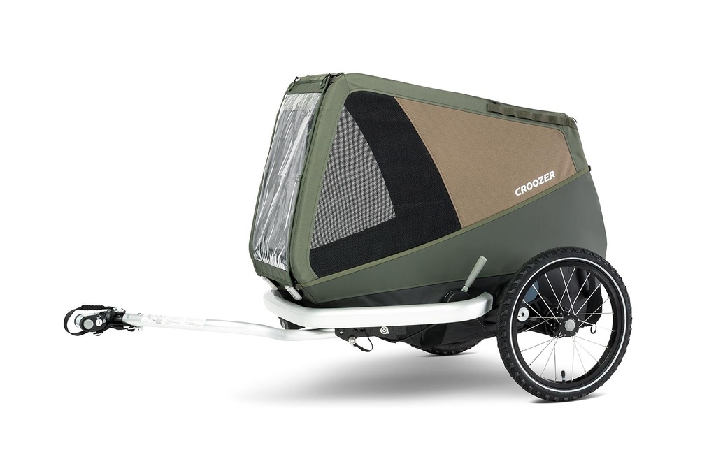 Croozer Remorque de vélo Dog Enna L, Moss Green