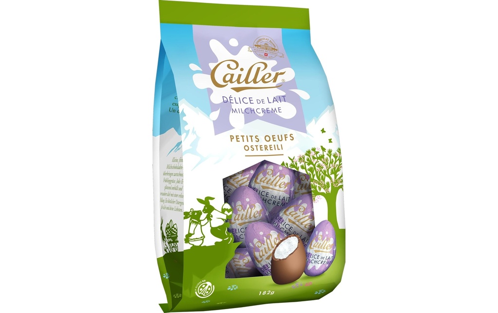 Cailler Chocolat Mélange d'œufs Crème de lait 182 g