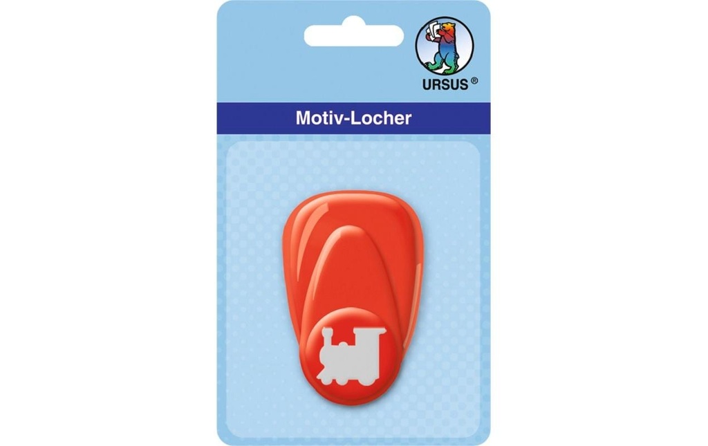 URSUS Perforatrice à motif Petit train, 1.6 cm