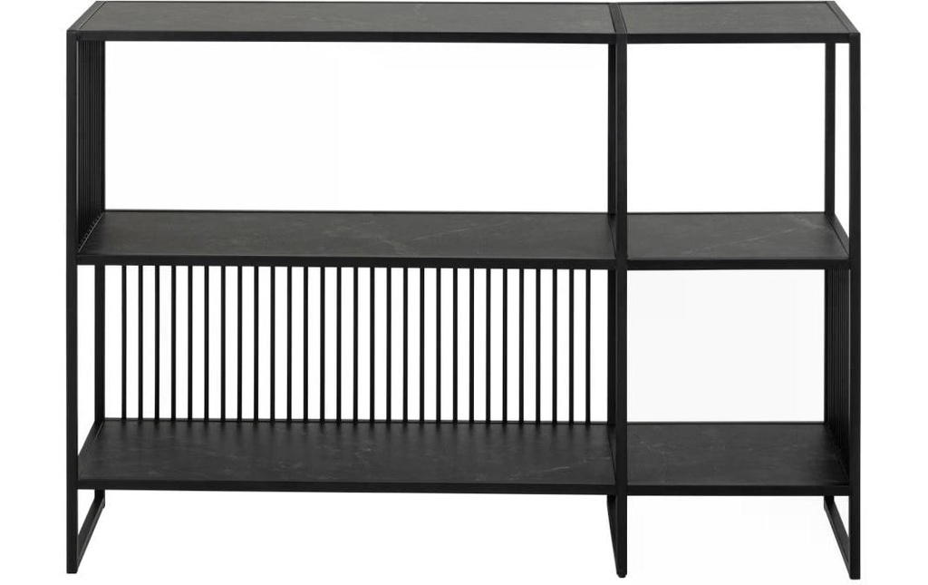 AC Design Étagère Strington 120 x 35 x 83 cm, Noir