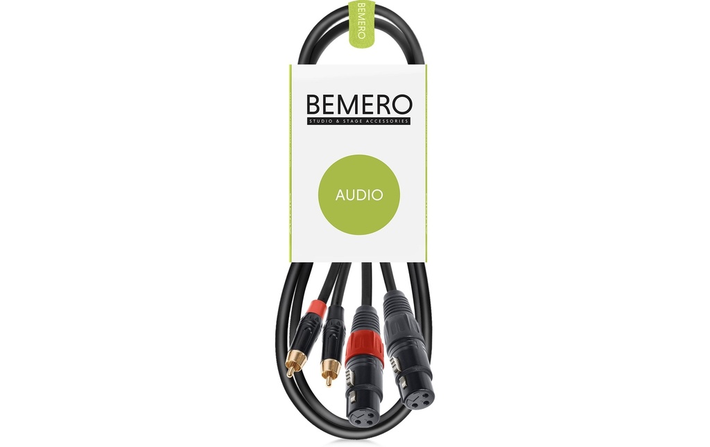 Bemero Câble de connexion audio BAC2544-75BK Noir