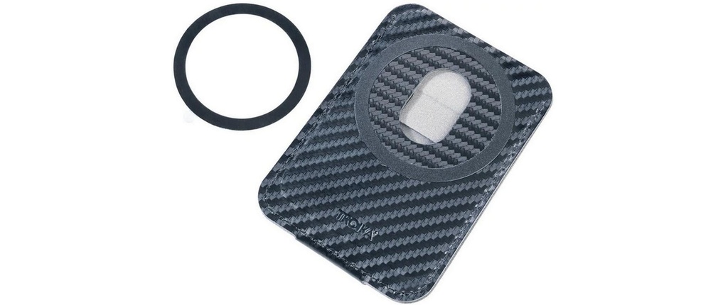 Troika Porte-cartes Hildecard, carbone