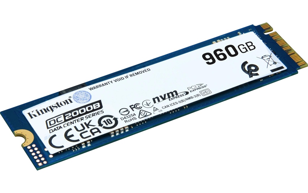 Kingston SSD DC2000B M.2 2280 NVMe 960 GB