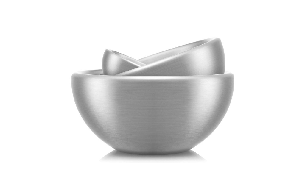 Bodum Saladier Set Midora 3 pièces mat, 0.6/0.3/0.65 l