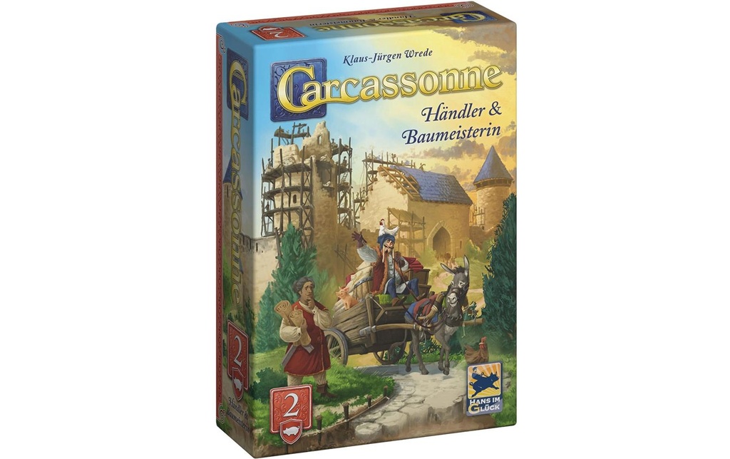 Hans im Glück Jeux pour la famille Carcassonne Marchand et bâtisseur d)