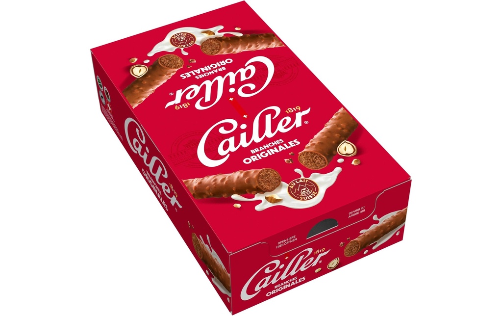 Cailler Barres Branches au chocolat au lait'Originale M 52 x 34 g