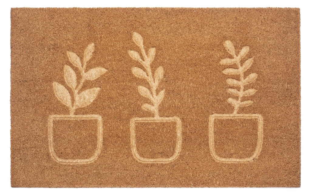 Hanse Home Tapis de sol Flowerpot 45 cm x 75 cm