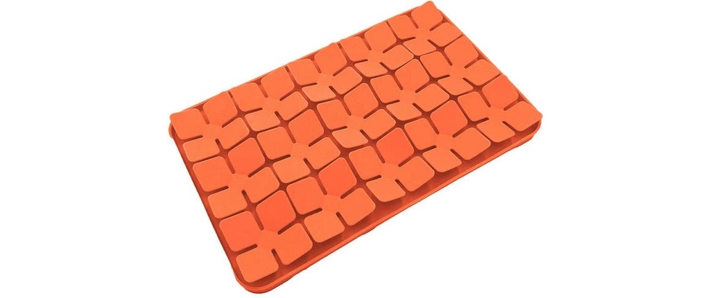 Bubimex Tapis à lécher pour chats et chiens Orange