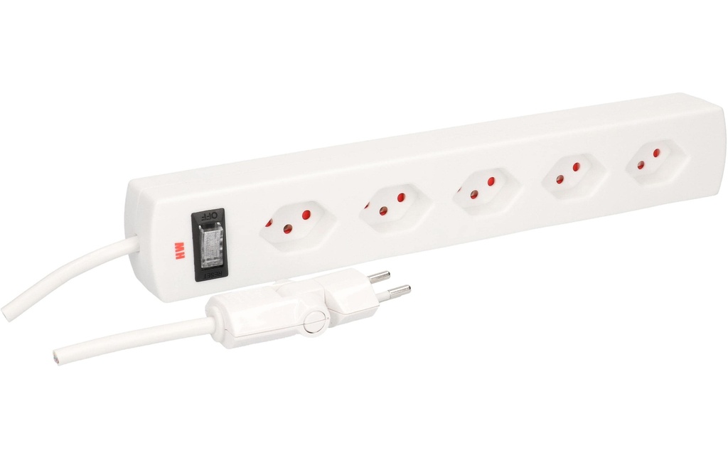 Max Hauri Bloc multiprises Safety-Line 5x T13
